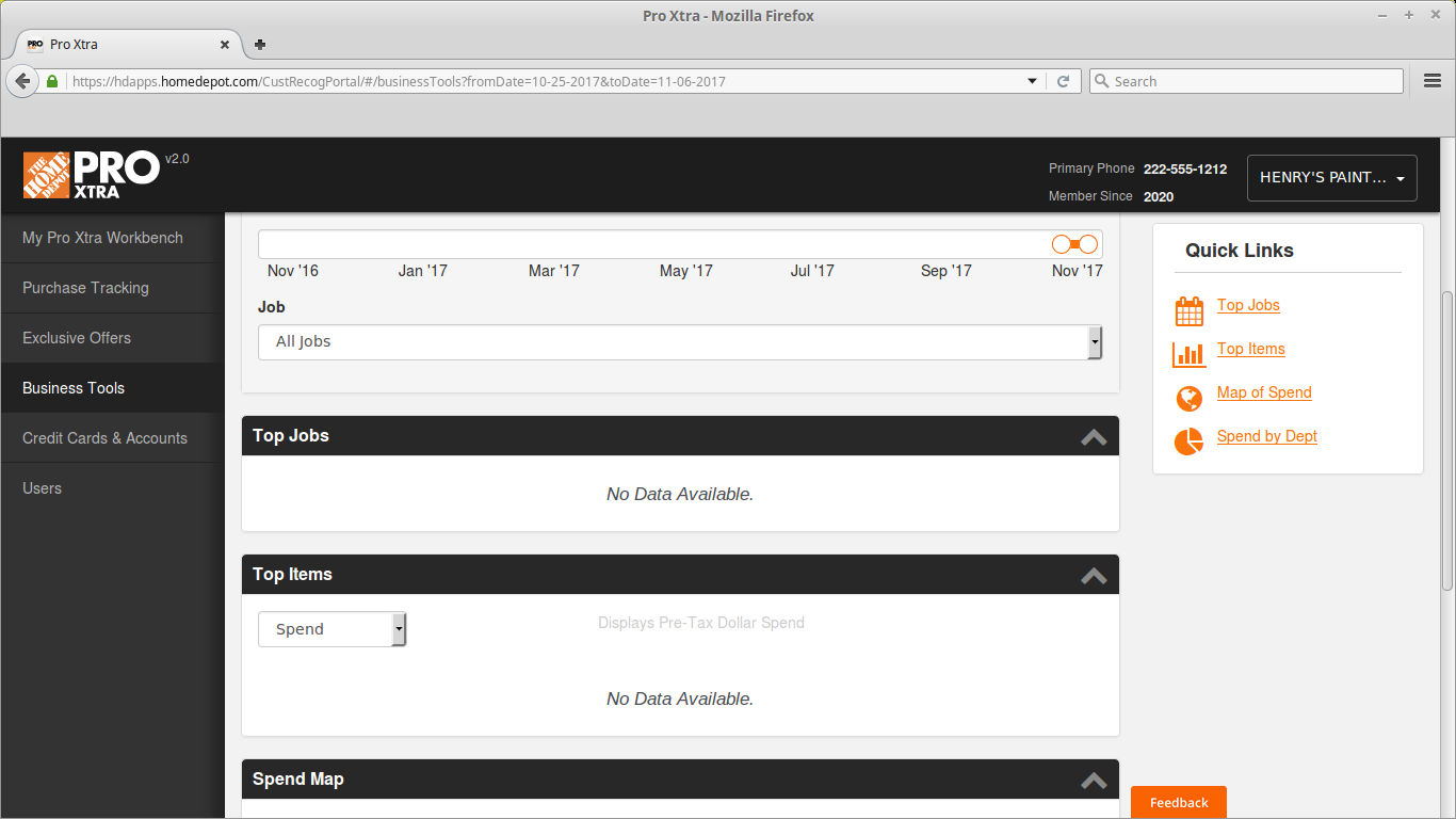 How To Automate Home Depot Pro Xtra Receipts