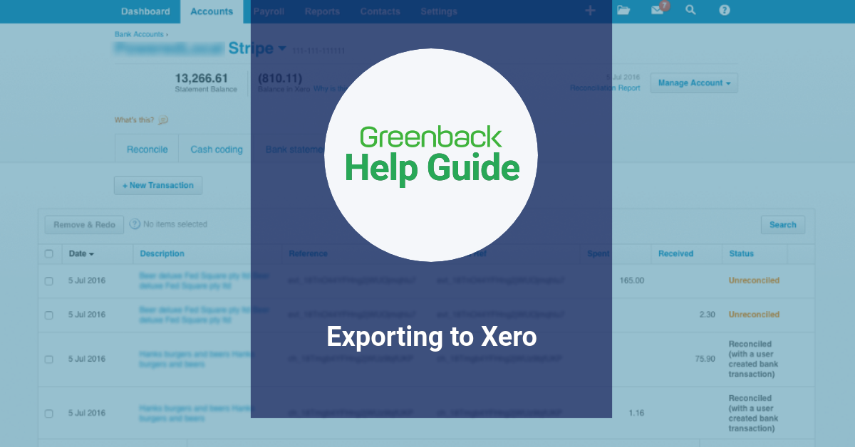 Xero Help Guide